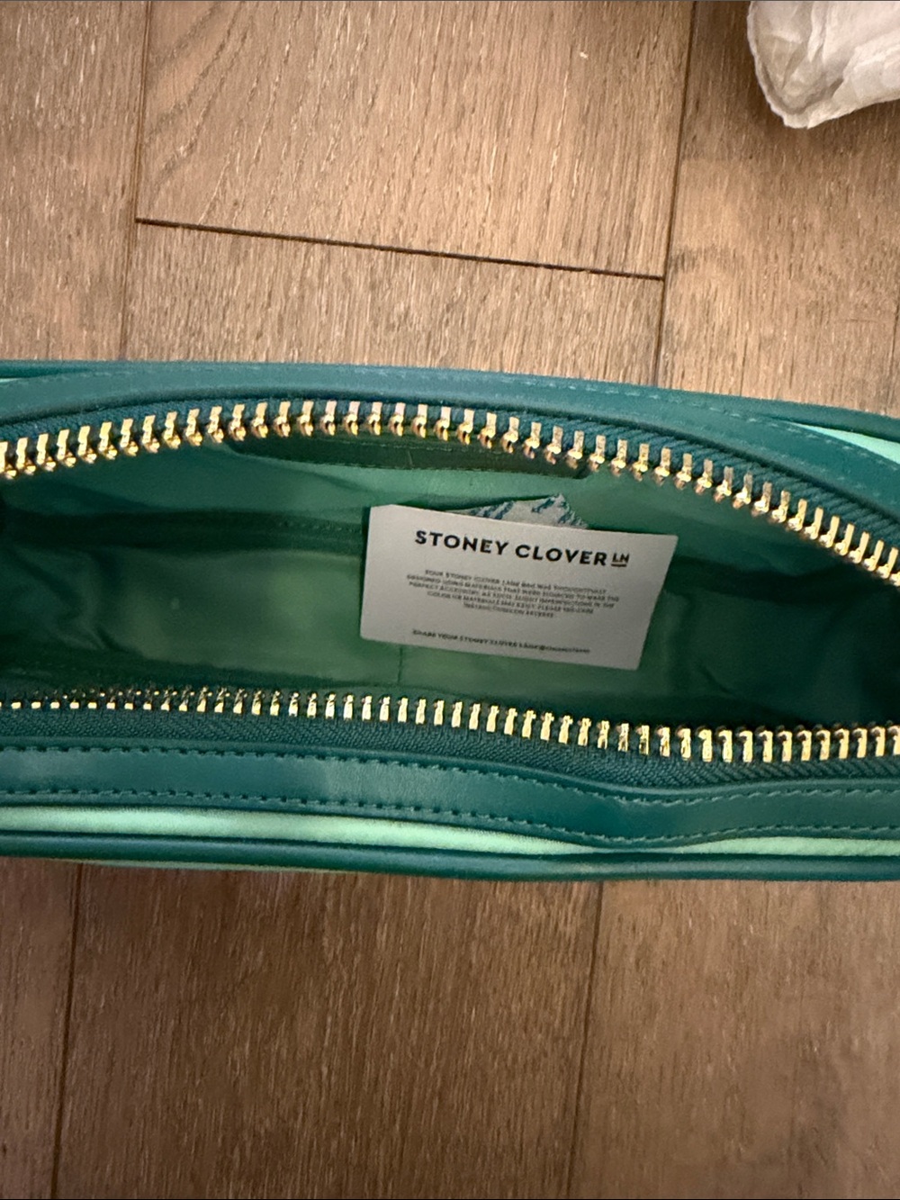 Stoney Clover Lane x The Beverly Hills Hotel Small Pouch - Picture 3 of 3